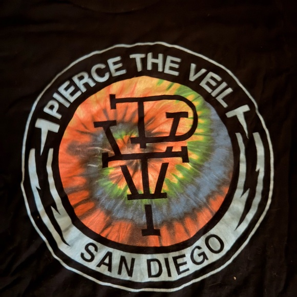 Pierce the Veil “San Diego Punk Rock” Ladies Small Concert T-Shirt: Small - Picture 2 of 3
